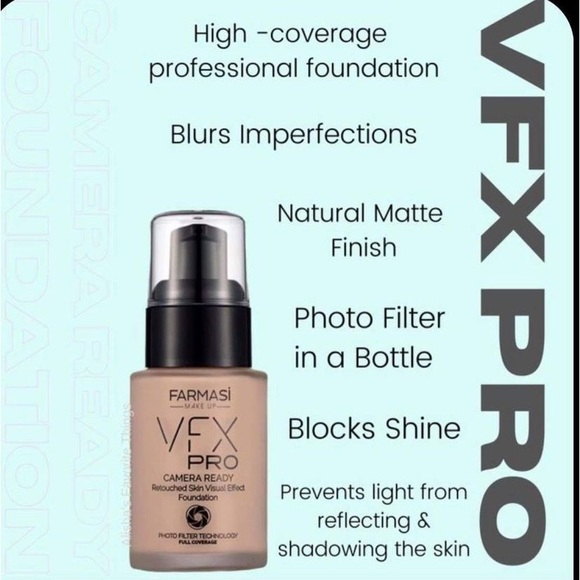 Farmasi Other - VFX Pro Camera Ready Foundation- Shade: Biscuit #04